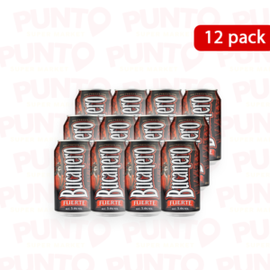 12 PACK CERVEZA BUCANERO 355ML