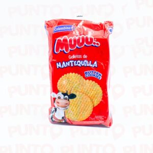 GALLETAS MUUU MANTEQUILLA 12 PZ