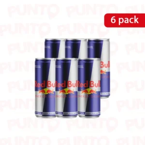 6 PACK ENERGIZANTE RED BULL 250ML