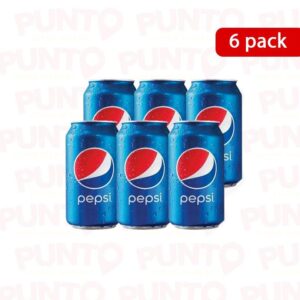 6 PACK REFRESCO PEPSI COLA 355ML