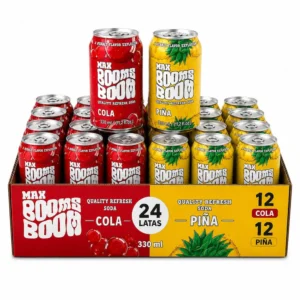 Combo Refresco Boom Lata 12xPiña + 12xCola