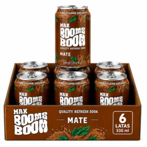 6x Refresco Boom Mate Max Lata