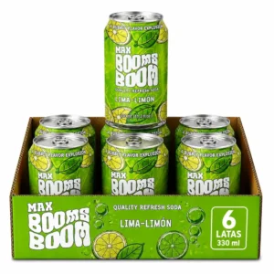 6x Refresco Boom Limón Max Lata