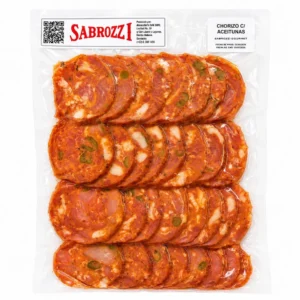 Pqte Chorizo Esp Con Aceituna