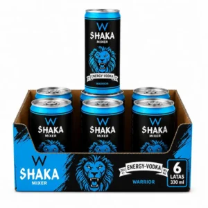 6x Vodka Energizante Shaka Azul