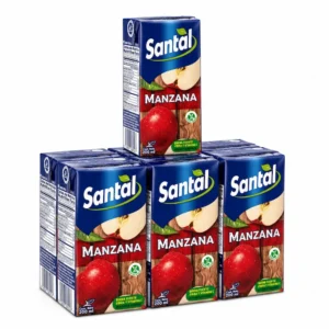 6x Jugo de Manzana Santal