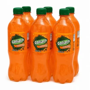 6x Refresco Goliat Naranja 600ml